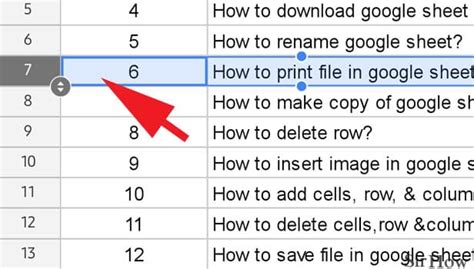 How to Delete a Row in Google Sheets: A Step.